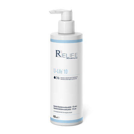 Relife U-Life 10 krém na tělo 10% urea 400 ml