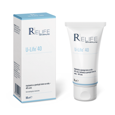 Relife U-Life 40 krém na nohy 40% urea 50 ml