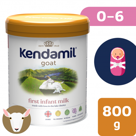 Kendamil Kozí kojenecké mléko 1 (800 g) DHA+