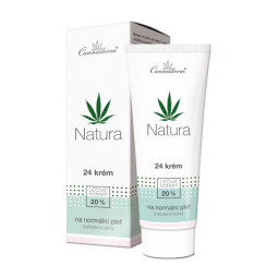 Cannaderm Natura 24 krém na normální pleť 75 g