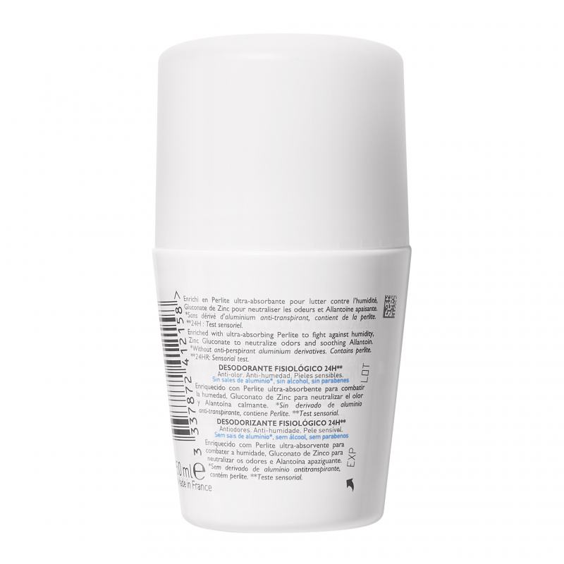 LA ROCHE-POSAY Fyziologický deodorant Roll-on 24h. 50 ml