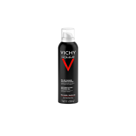 VICHY Homme Gel na holení na citlivou a problematickou pokožku 150 ml