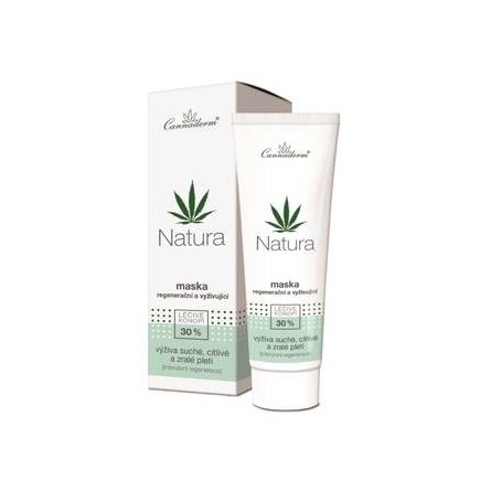 Cannaderm Natura regenerační vyživující maska 75 g