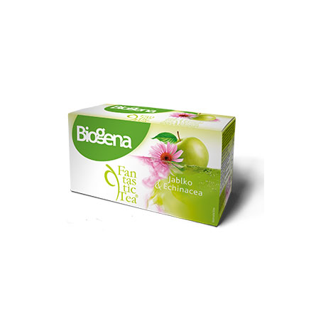 BIOGENA Fantastic Jablko & Echinacea porcovaný čaj 20x2 g