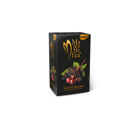 BIOGENA Majestic Tea Višeň & Bezinka porcovaný čaj 20x2