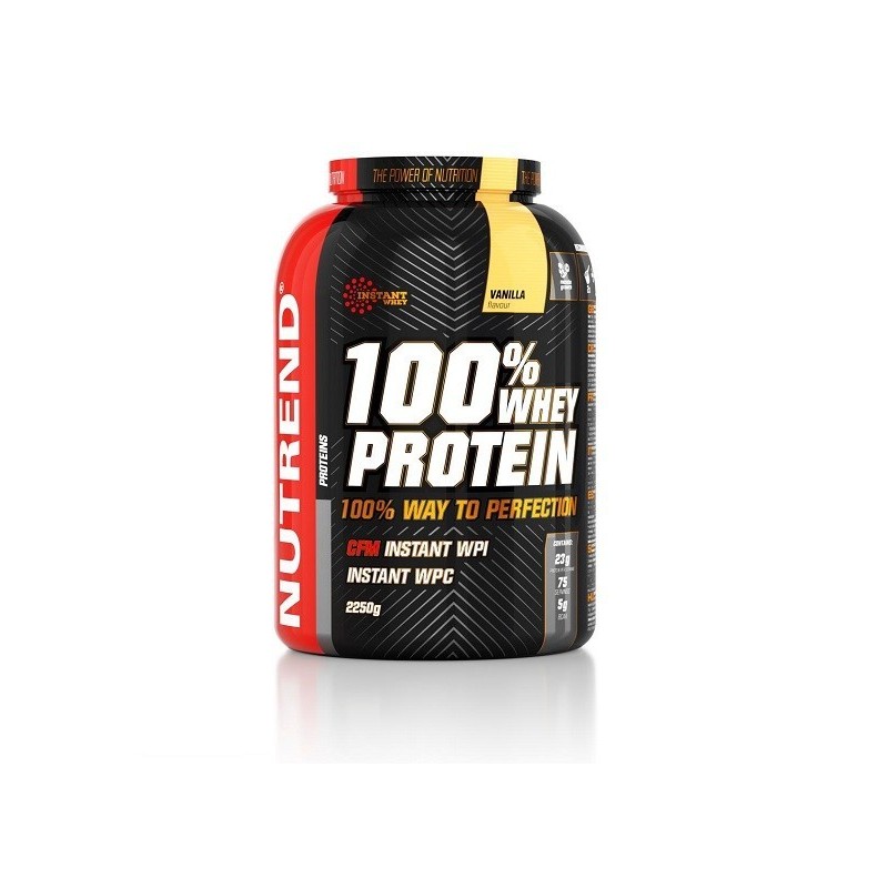 NUTREND 100% Whey Protein vanilka 2250 g