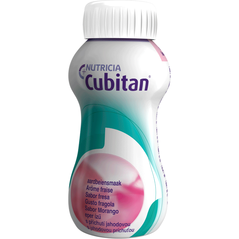 NUTRICIA Cubitan jahoda 4x200 ml