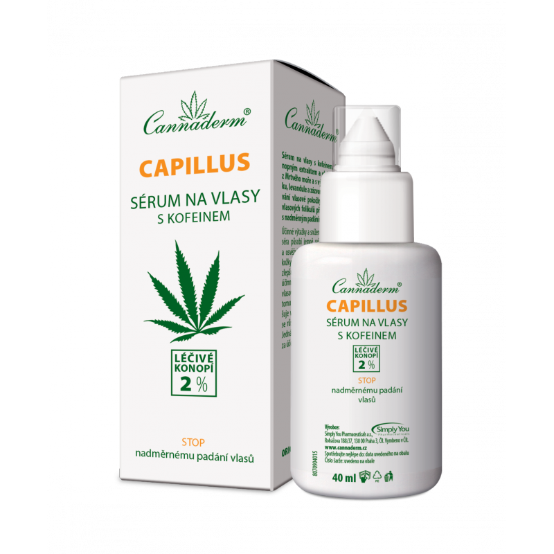 Cannaderm Capillus šampon s kofeinem NEW 150 ml