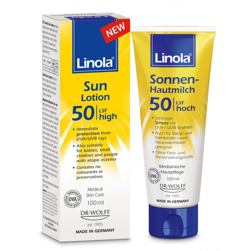 Linola Sun Lotion SPF 50 100 ml