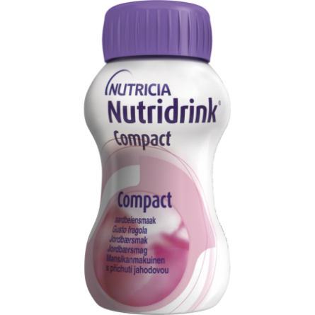 NUTRIDRINK Compact jahoda 4x125 ml