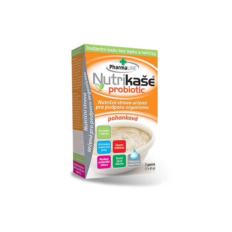 Nutrikaše probiotic pohanková 3x60 g