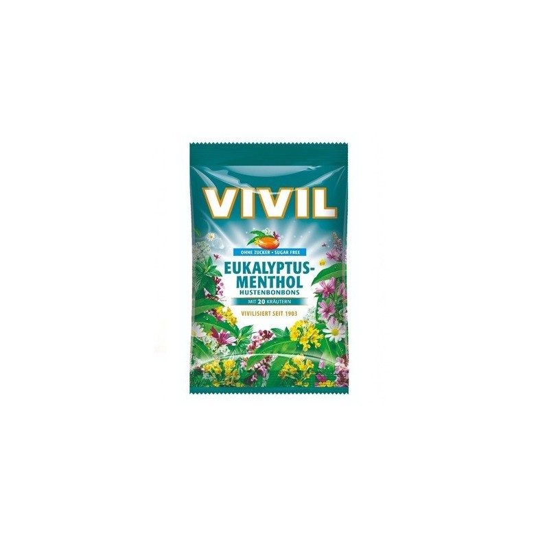 VIVIL Eukalyptus mentol 20 druhů bylin 80 g
