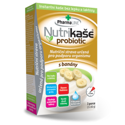 Nutrikaše probiotic s banány 3x60 g