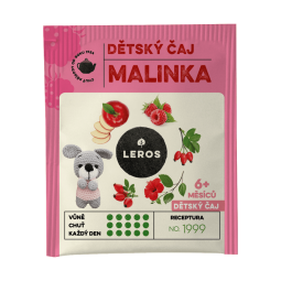 LEROS Dětský čaj Malinka 20x2 g