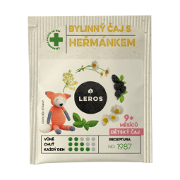 LEROS Dětský bylinný čaj s heřmánkem 20x1.5 g