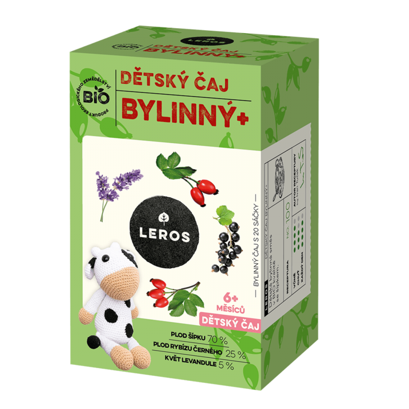 LEROS Dětský čaj bylinný BIO 20x2 g