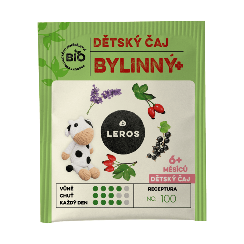 LEROS Dětský čaj bylinný BIO 20x2 g