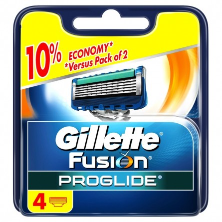 Gillette Fusion ProGlide náhradní hlavice 4 ks