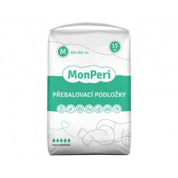 MonPeri přebalovací podložky 60x60 cm M 15 ks