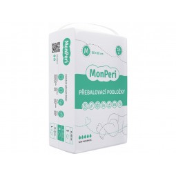 MonPeri přebalovací podložky 60x60 cm M 15 ks