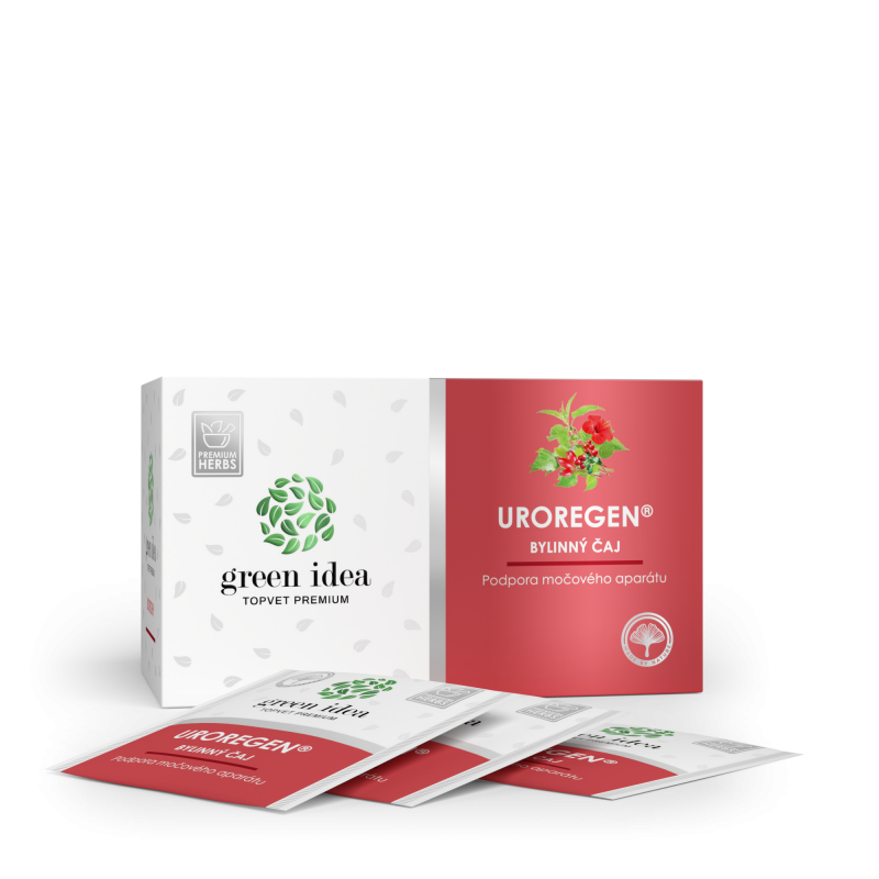GREEN IDEA Uroregen bylinný čaj 20 sáčků