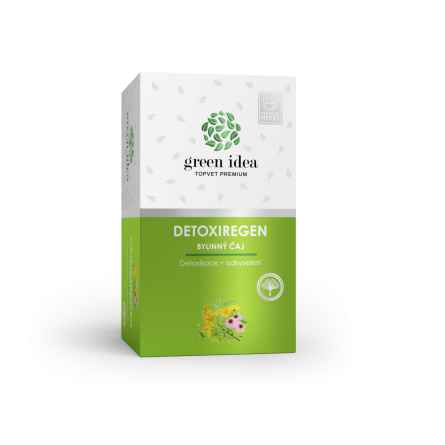 GREEN IDEA Detoxiregen bylinný čaj 20 sáčků