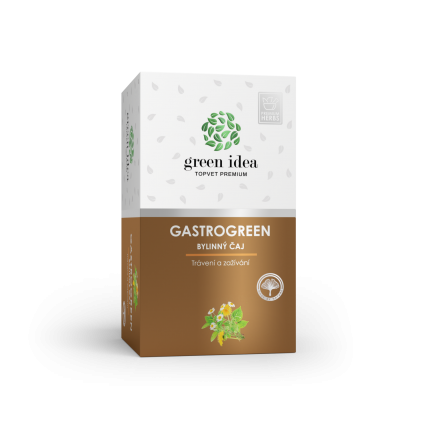GREEN IDEA Gastrogreen bylinný čaj 20 sáčků