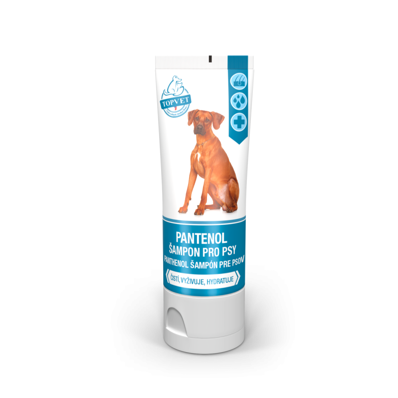 TOPVET Panthenol šampon pro psy 200 ml