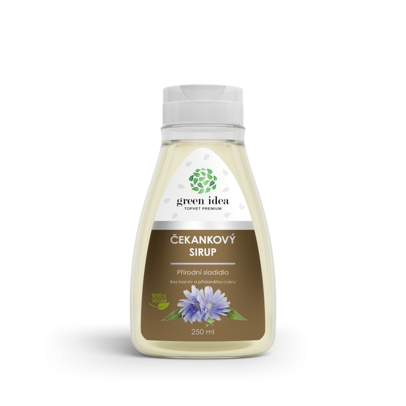 GREEN IDEA Čekankový sirup 250 ml