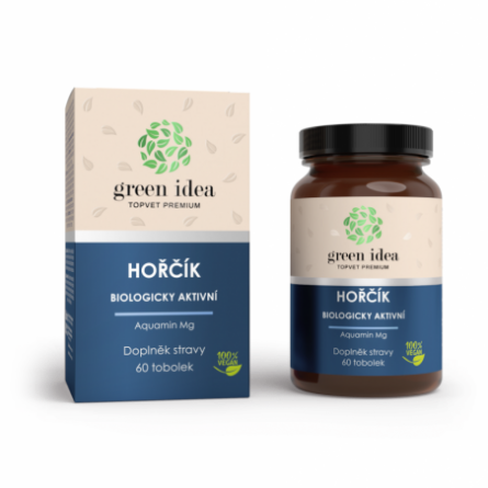 GREEN IDEA Hořčík 60 tobolek