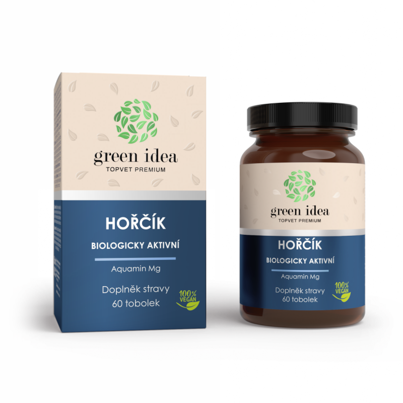 GREEN IDEA Hořčík 60 tobolek