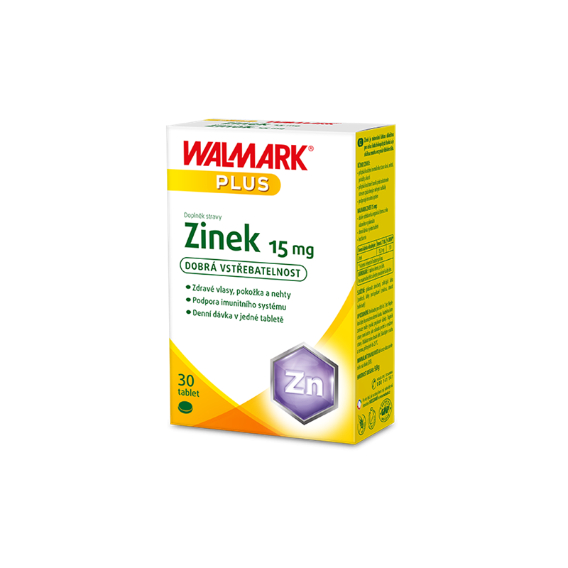 Walmark Zinek 15mg 30 tablet