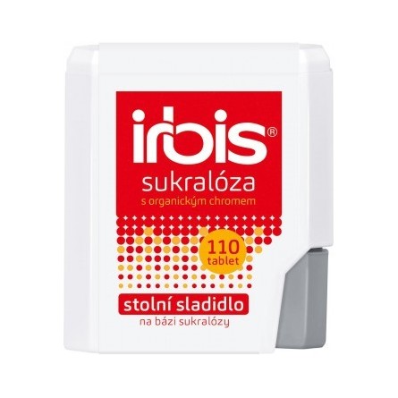Irbis Sukralóza s chromem dávkovač 110 tablet