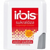 Irbis Sukralóza s chromem dávkovač 110 tablet