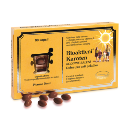 Bioaktivní Karoten Rodinné balení 90 kapslí