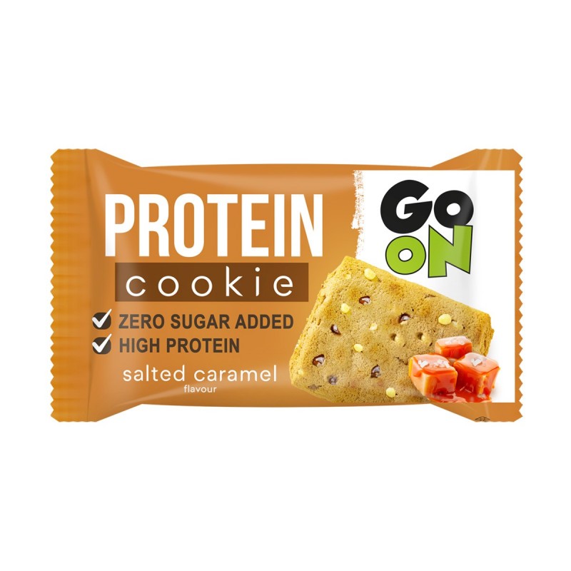 GO ON Proteinová sušenka slaný karamel 50 g