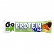 GO ON Proteinová tyčinka CRISP arašídy a karamel 50 g