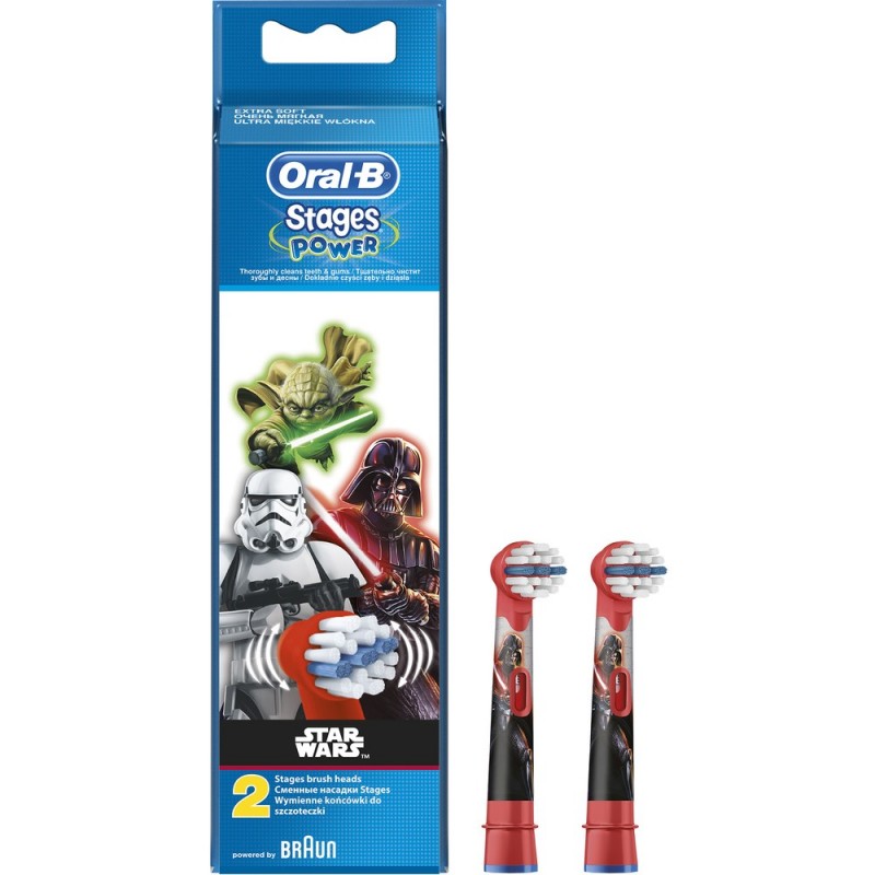 Oral-B kartáčkové hlavice Kids Star Wars 2 ks