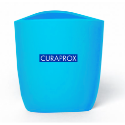 CURAPROX Kelímek na dětský kartáček/pastu modrý 1 ks