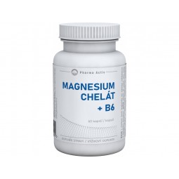Pharma Activ Magnesium Chelát + B6 60 kapslí