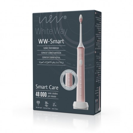 Biotter WW–Smart sonický zubní kartáček růžový 1 ks