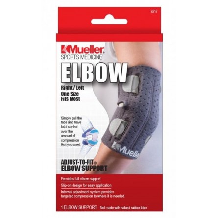 Mueller Adjustable Elbow Support bandáž na loket 1 ks