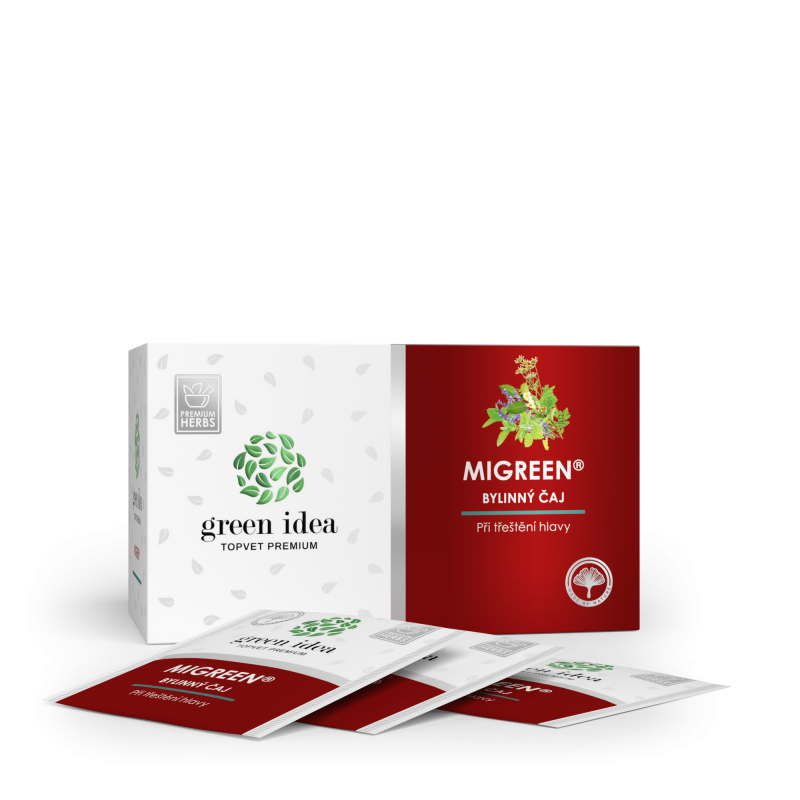 GREEN IDEA Migreen bylinný čaj 20 sáčků
