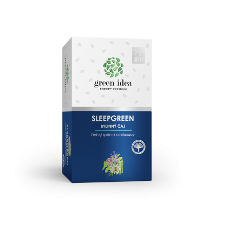 GREEN IDEA Sleepgreen bylinný čaj 20 sáčků