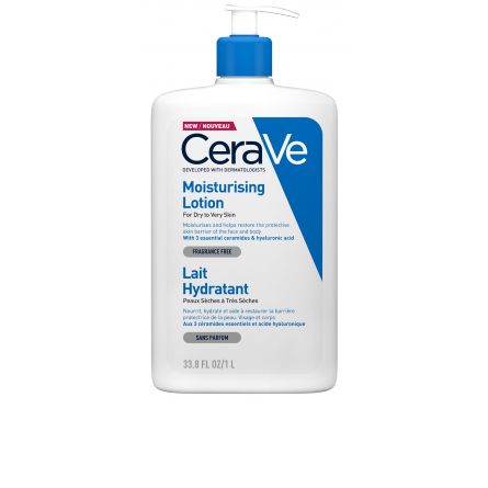 CERAVE Hydratační mléko pro suchou až velmi suchou pokožku 1000 ml