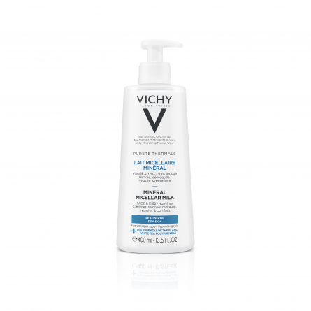 VICHY Pureté Thermale Minerální micelární mléko pro suchou pleť 400 ml