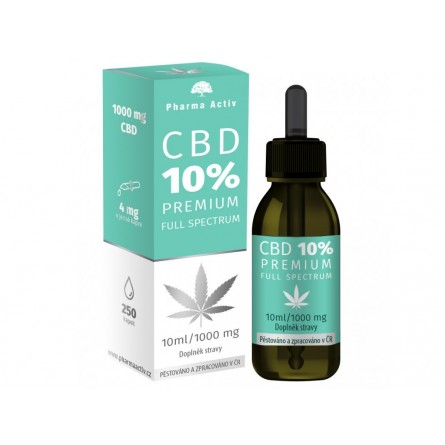 Pharma Activ CBD 10 % PREMIUM 1000 mg Full Spectrum 10 ml