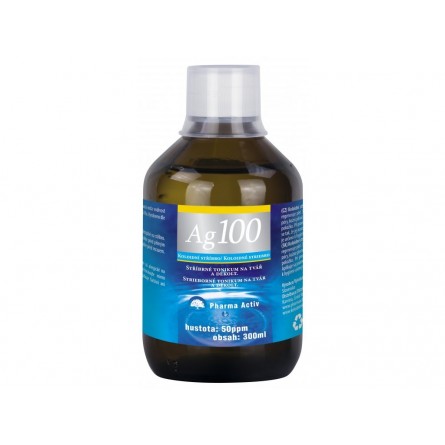 Pharma Activ Koloidní stříbro Ag100 50 ppm 300 ml