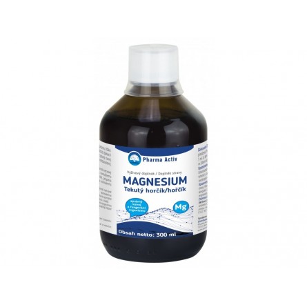 Pharma Activ Magnesium Tekutý hořčík + Vitamín C 300 ml