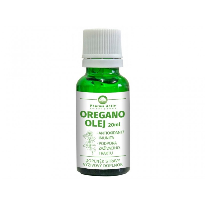Pharma Activ Oregano olej 100% s kapátkem 20 ml